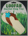 Organic Loofah 6" Sandal Dental Toy